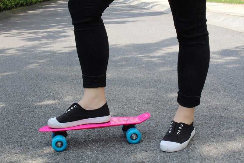 SK8MEMO 17" Mini Skateboard, Kids Skateboard for Beginners with ABEC-7 Bearing and Soft PU Wheels - Image 5